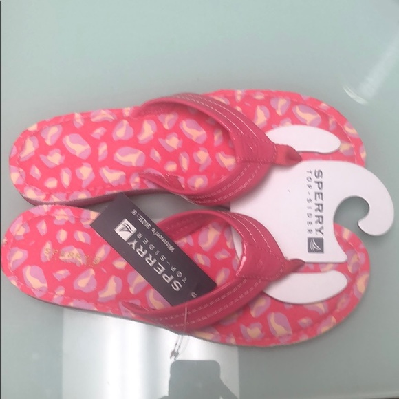 *NEW* Sperry Top-Sider Monterey Thong Rose Leopard - Picture 4 of 4